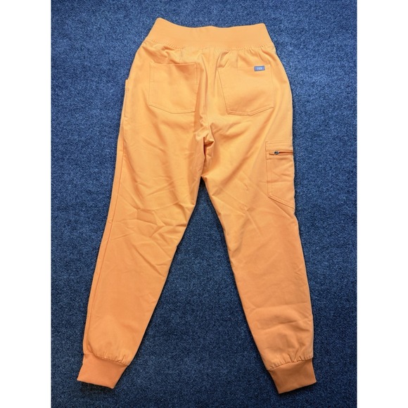 FIGS Scrub Set Womens XS Orange Tangerine Joggers & Top Technical Collection - Picture 10 of 12